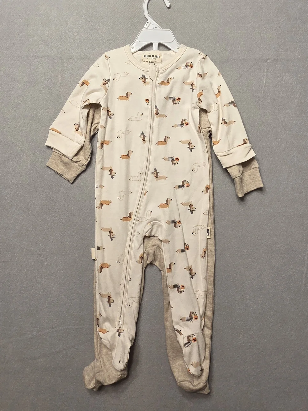 Rabbit + Bear My First Halloween Set Of 2 Sleepers
